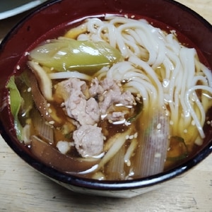 食べ応え抜群♫肉うどん